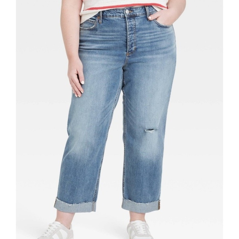 Women's High-Rise Straight Ankle Jeans - Universal Thread size 00